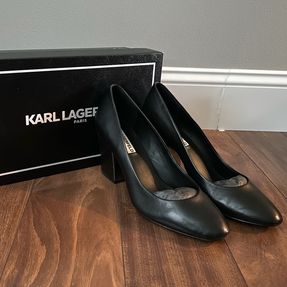 Karl Lagerfeld Paris Sabrina style in black - Picture 6 of 8